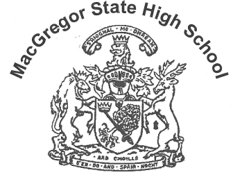 MacGregor State High School original crest